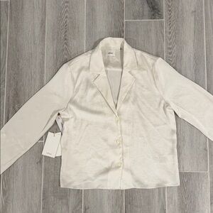 Wilfred Cream Button Down NWT